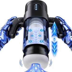 6-Thrust 3-Suction Masturbator - Sexora Toys