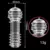 14-Type Transparent Crystal Spike Condom Sleeve - Reusable Male Delay Stimulator - Image 9