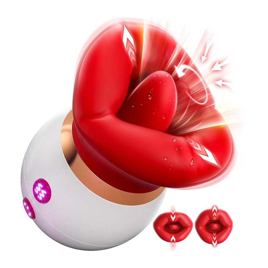 Charge 3-in-1 Big Mouth Oral Sucking and Licking Vibrator
