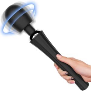 Cordless Quiet Wand Massager with G-Spot and Clitoral Stimulation