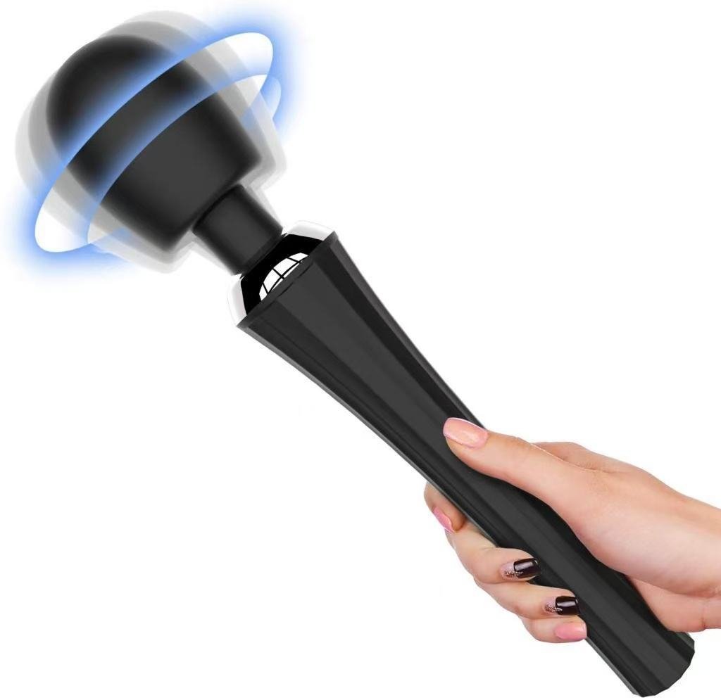 Cordless Quiet Wand Massager with G-Spot and Clitoral Stimulation