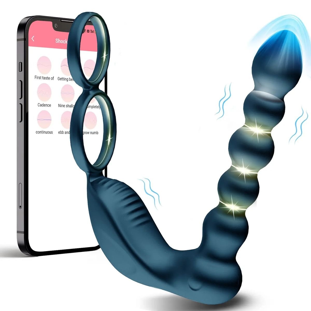 App-Controlled Anal Beads Vibrator