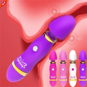 Mini G-Spot Magic Wand Vibrator with 12 Frequencies