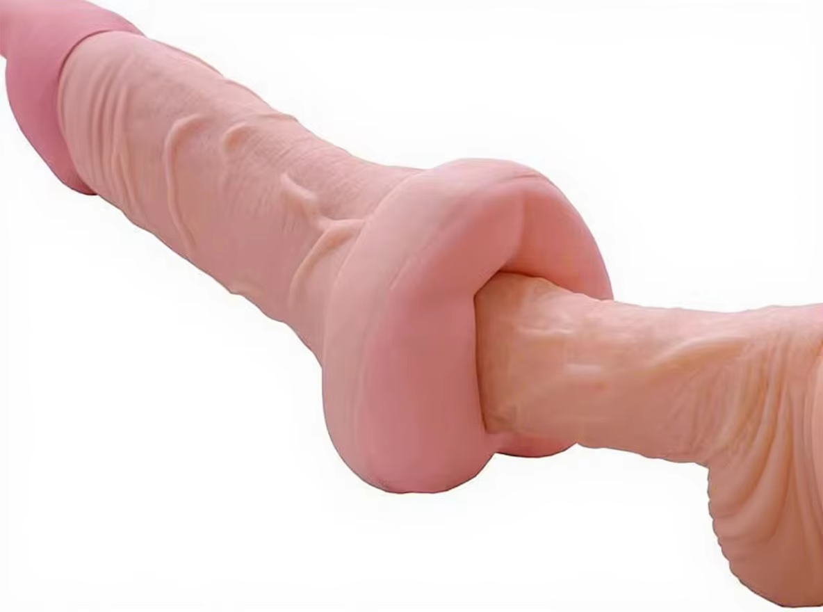 XL 2-in-1 Unisex TPE Stroker for Couples