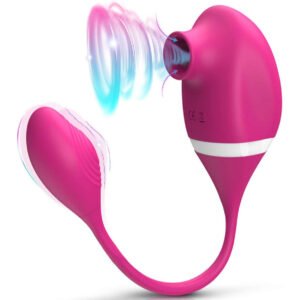 Double-Head Sucking Vibrator for Women