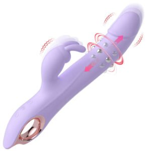 Automatic Thrusting Peristaltic Beads Dildo for Women