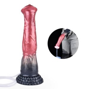 Huge Squirting Fantasy Dildo with Suction Cup Base
