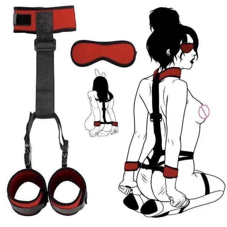 Neck to Wrist Restraint Bondage Kit for Couples