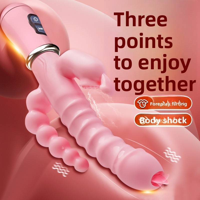 Multi-Speed AV Wand Vibrator for Anal and Female Stimulation