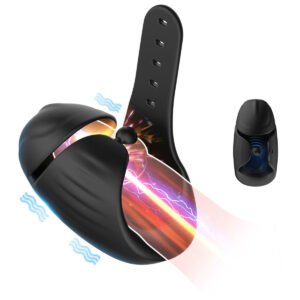 Vibrating Silicone Prostate Massager for Men