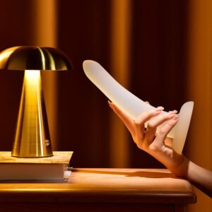 Soft Liquid Silicone G-Spot Dildo with Strong Suction Cup for Women