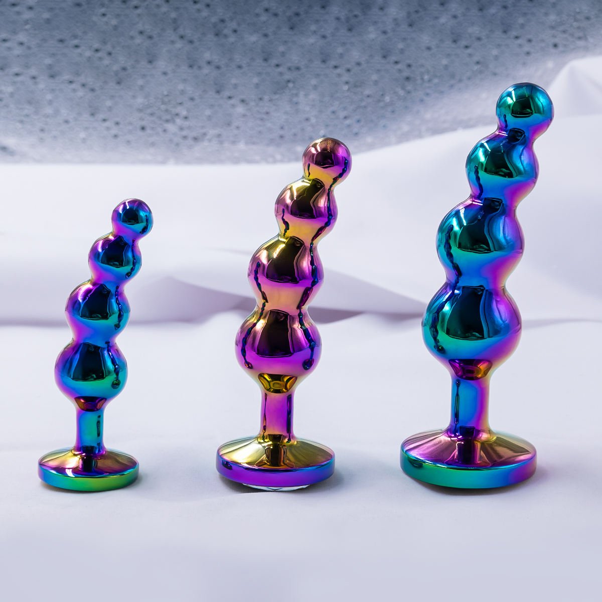 Diamond-Shaped Silicone Anal Plug Prostate and G-Spot Massager