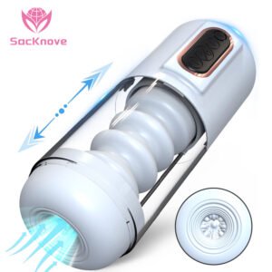 Sucking and Vibrating Masturbator with Moaning Sound and Orgasm Mode