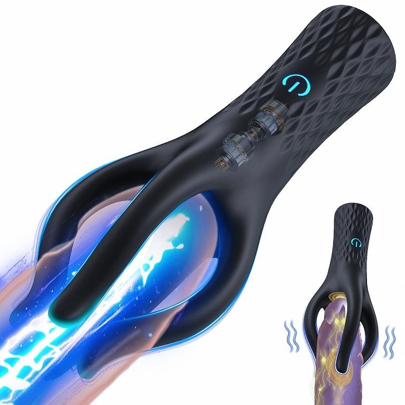 Electric Vibrating Masturbator for Endurance Training