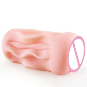 Realistic Vagina and Anal Masturbator with Lifelike Texture