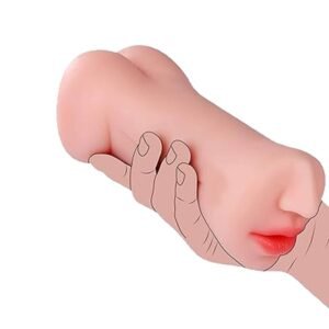 3-in-1 Realistic Double-Headed Masturbator with Deep Throat Texture