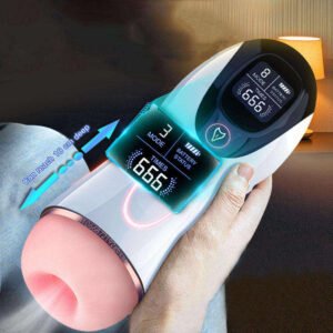 Smart Counting Sucking Masturbator with Vibration Sound