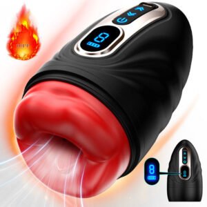 Telescopic Heating Vibration Airplane Cup Masturbator