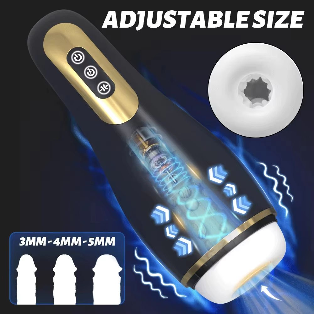 Automatic TPE Sucking Masturbator Cup with Waterproof Design