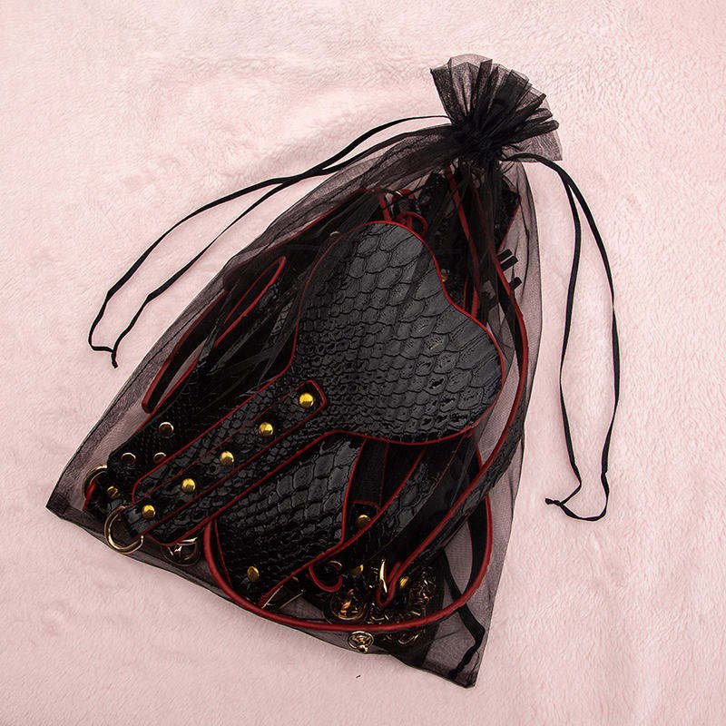 7-Piece BDSM Bondage Kit with Suitcase