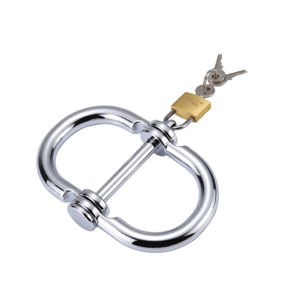 Stainless Steel Metal Shackles for Bondage Play