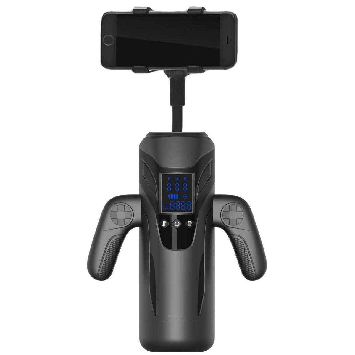 Electric Handle Airplane Cup with Digital Display
