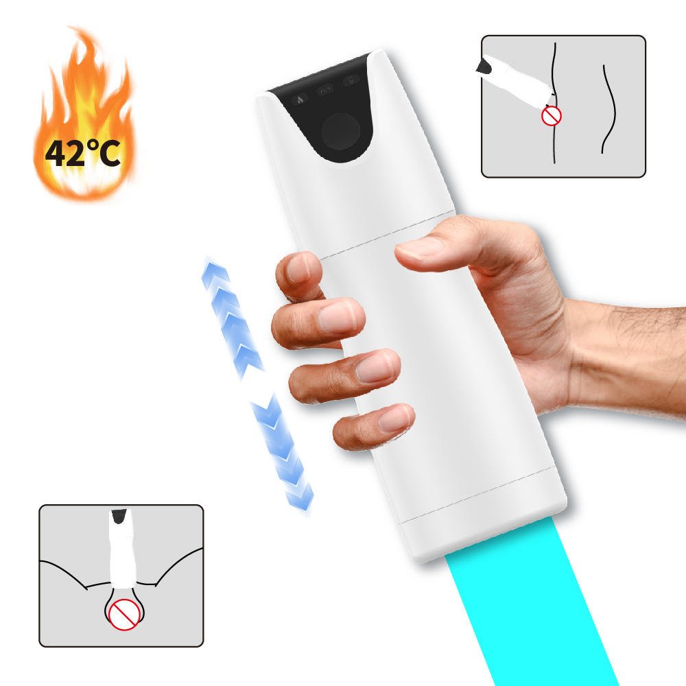 Automatic Sucking and Vibrating Masturbation Cup