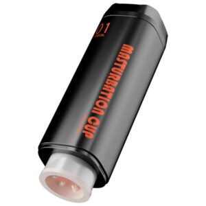 Hands-Free Telescoping Masturbator with Heating and Rotation