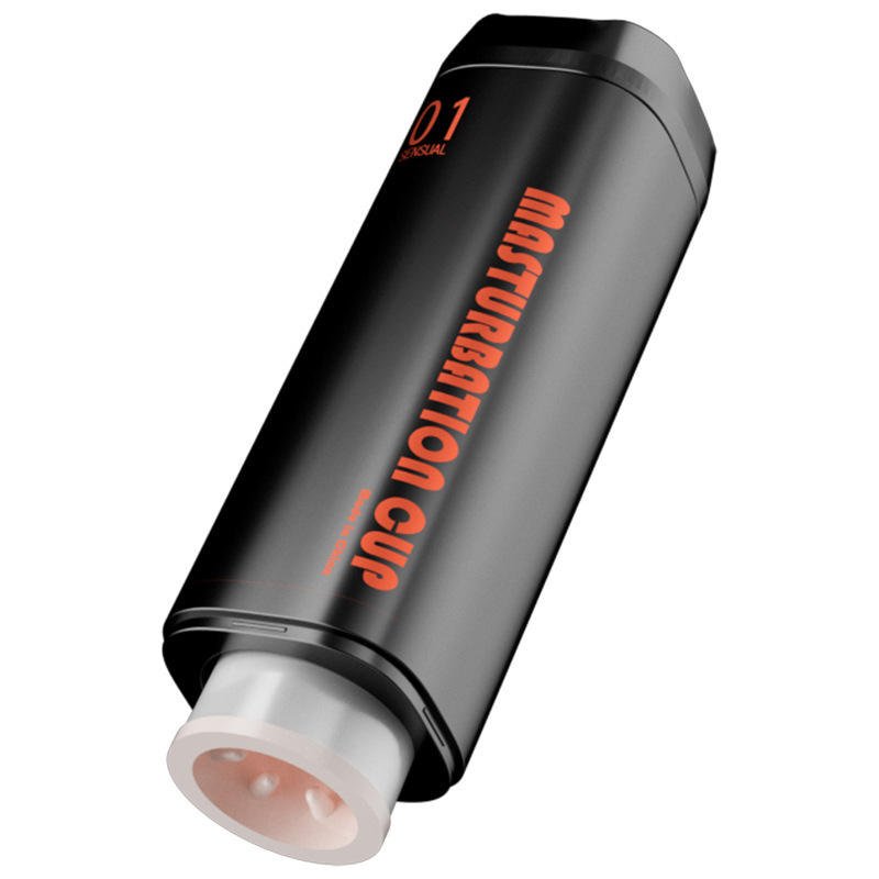 Hands-Free Telescoping Masturbator with Heating and Rotation
