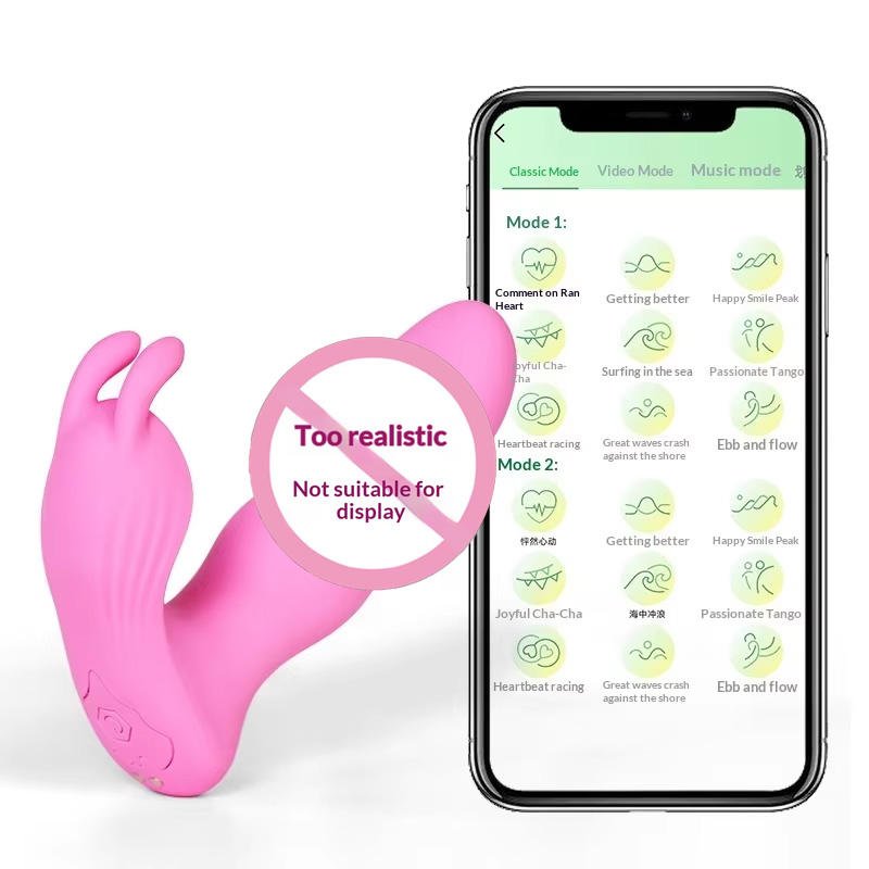 Dream Horse Butterfly Love Wearable App-Controlled Vibrator