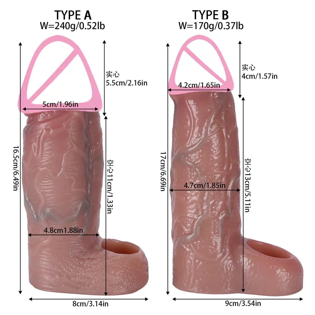 Realistic Liquid Silicone Vibrating Dildo for Women