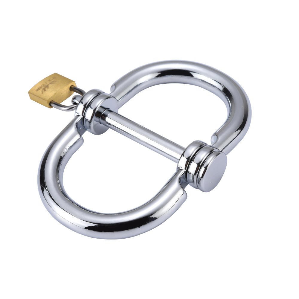 Stainless Steel Metal Shackles for Bondage Play