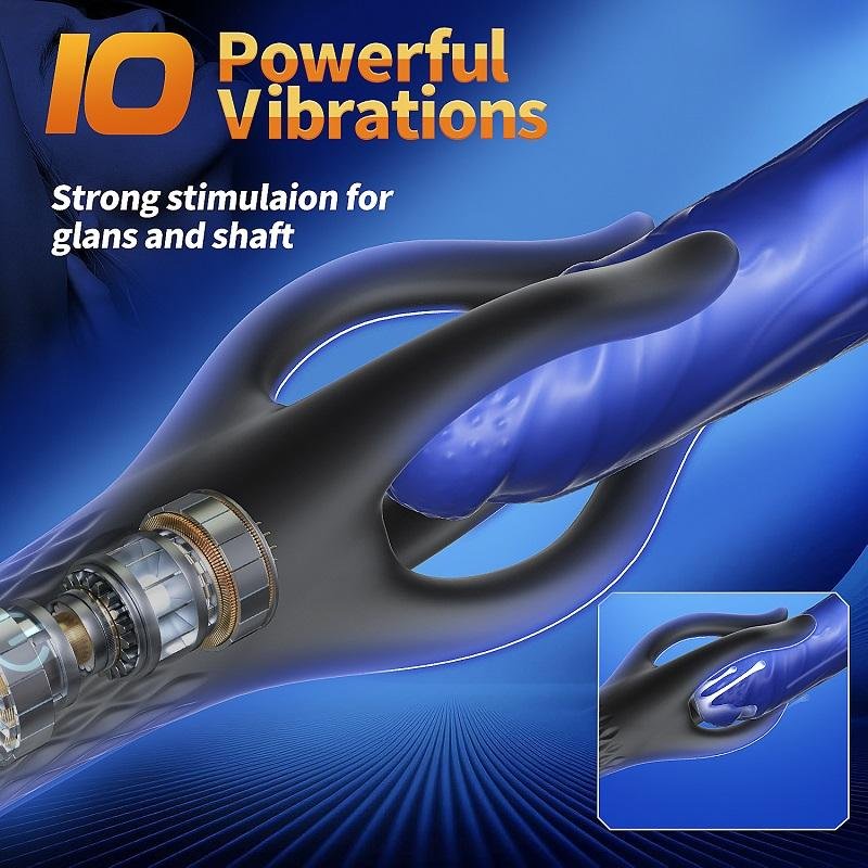 Electric Vibrating Masturbator for Endurance Training