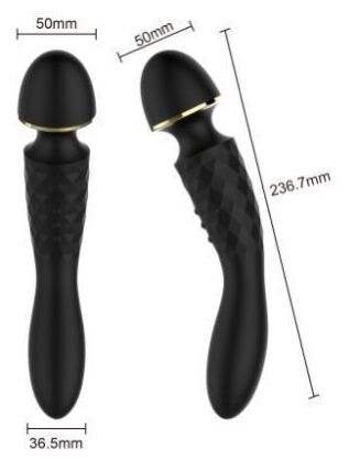 Waterproof AV Wand Vibrator with 7 Vibration Modes