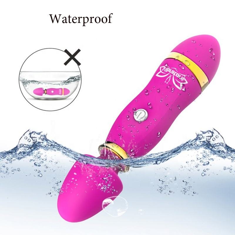 Battery-Powered Mini Vibrator for Nipple and Clitoral Stimulation