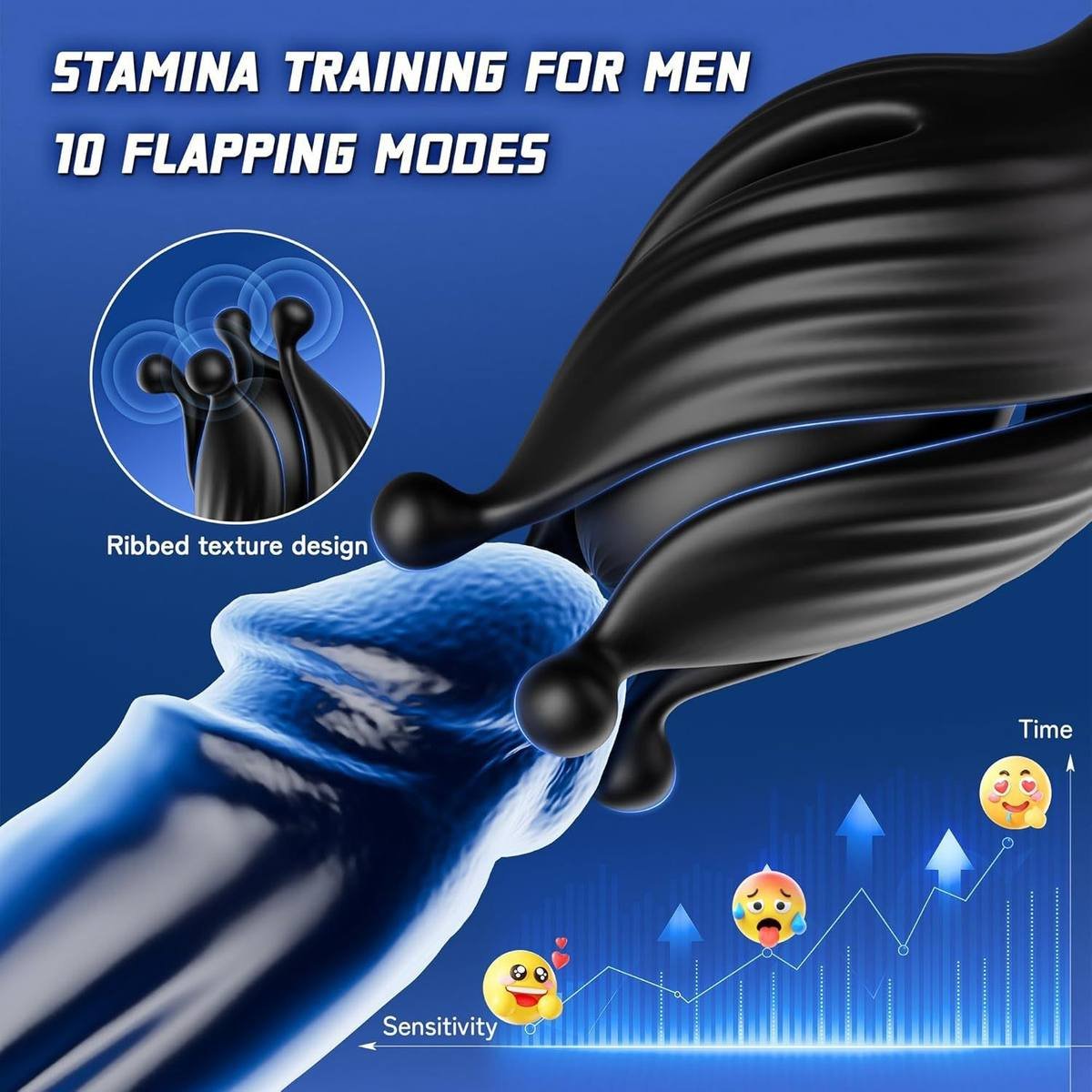 360-Degree Rotating App-Controlled Prostate Massager with Thrusting