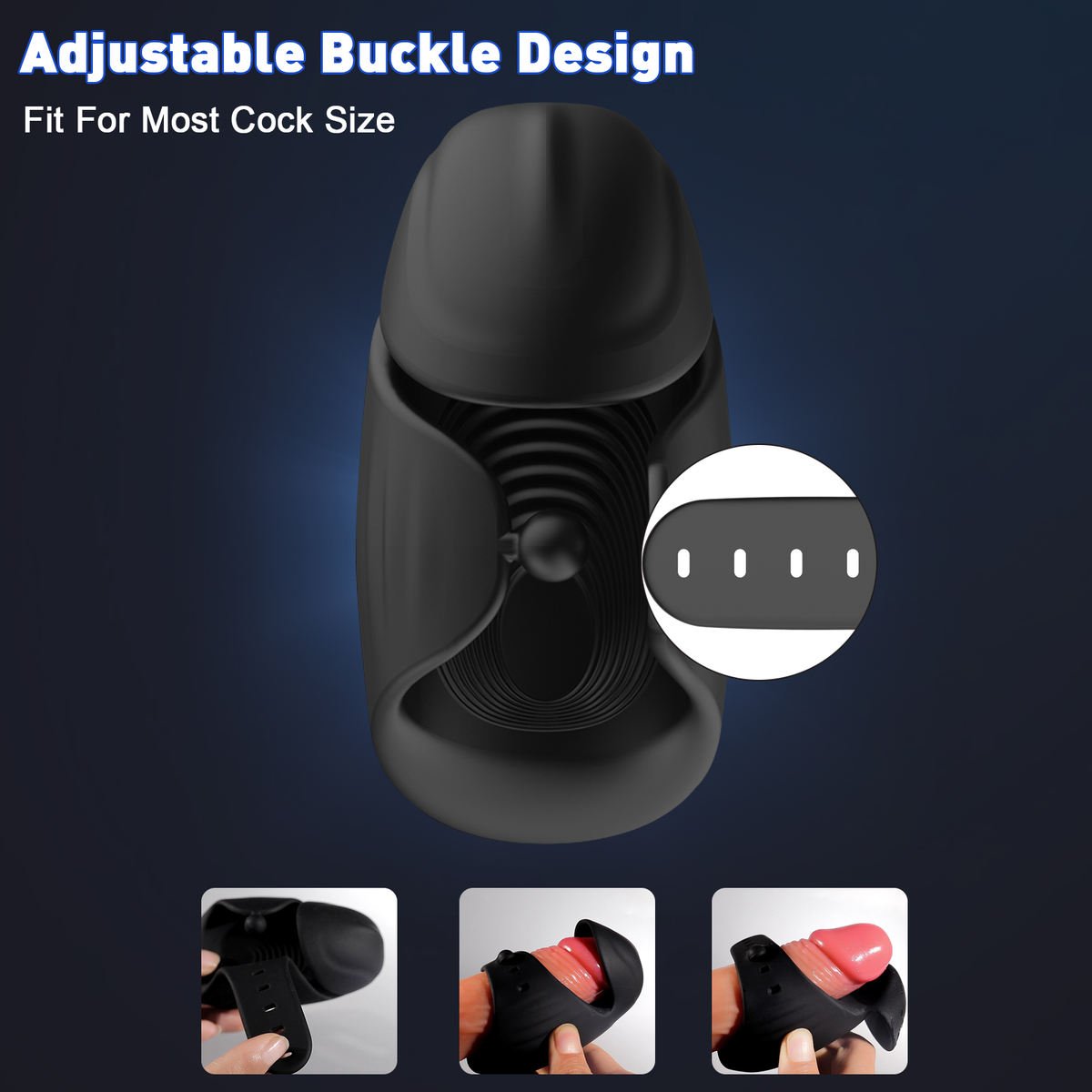 Vibrating Silicone Prostate Massager for Men
