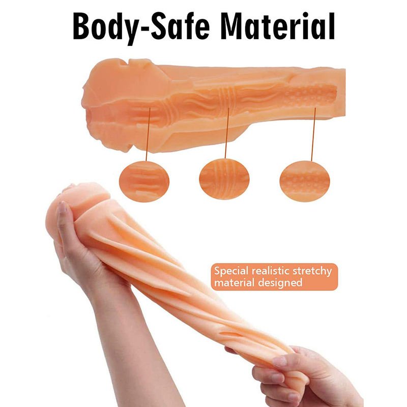 Realistic Automatic Masturbator Cup with Soft TPE Sleeve