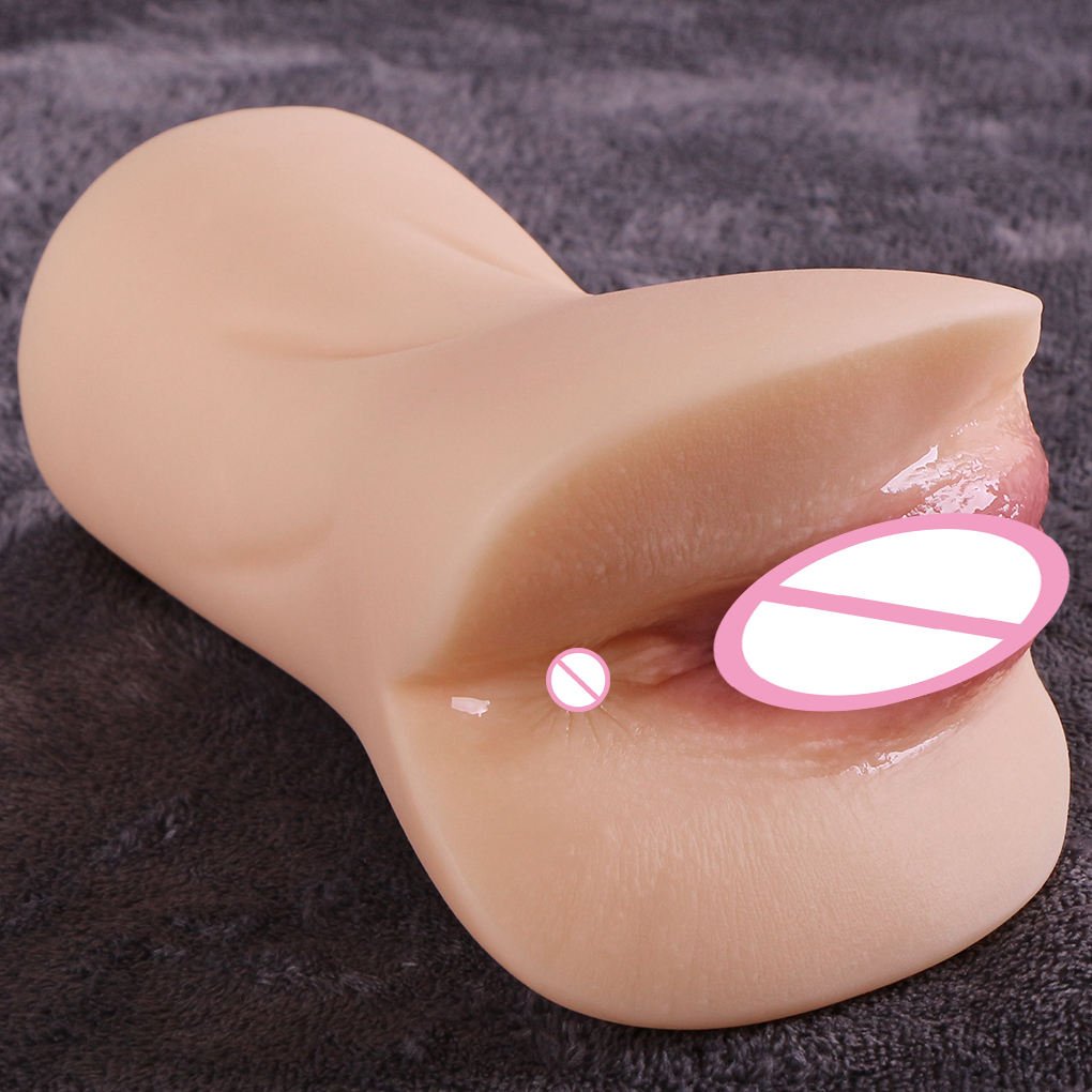 2-in-1 Realistic Pocket Pussy with Tight Anal Opening