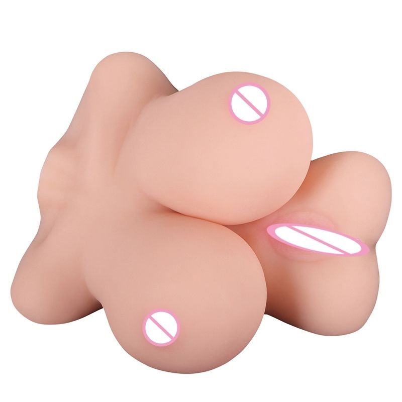 Soft TPE Pocket Pussy Masturbator with Curvy Bust Design