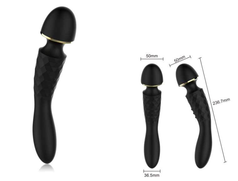 Waterproof AV Wand Vibrator with 7 Vibration Modes
