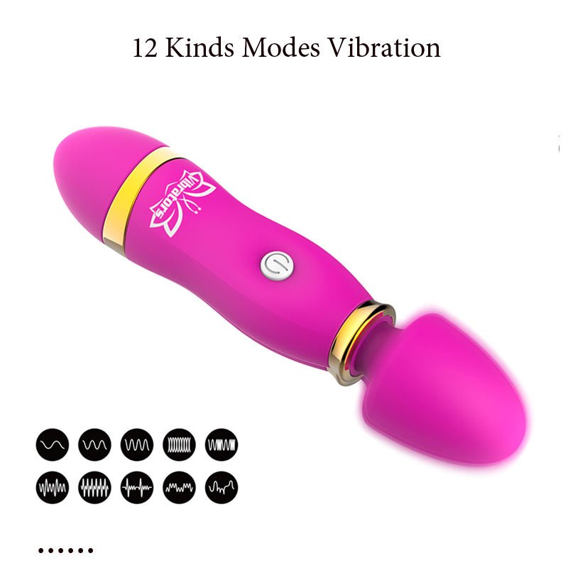 Battery-Powered Mini Vibrator for Nipple and Clitoral Stimulation