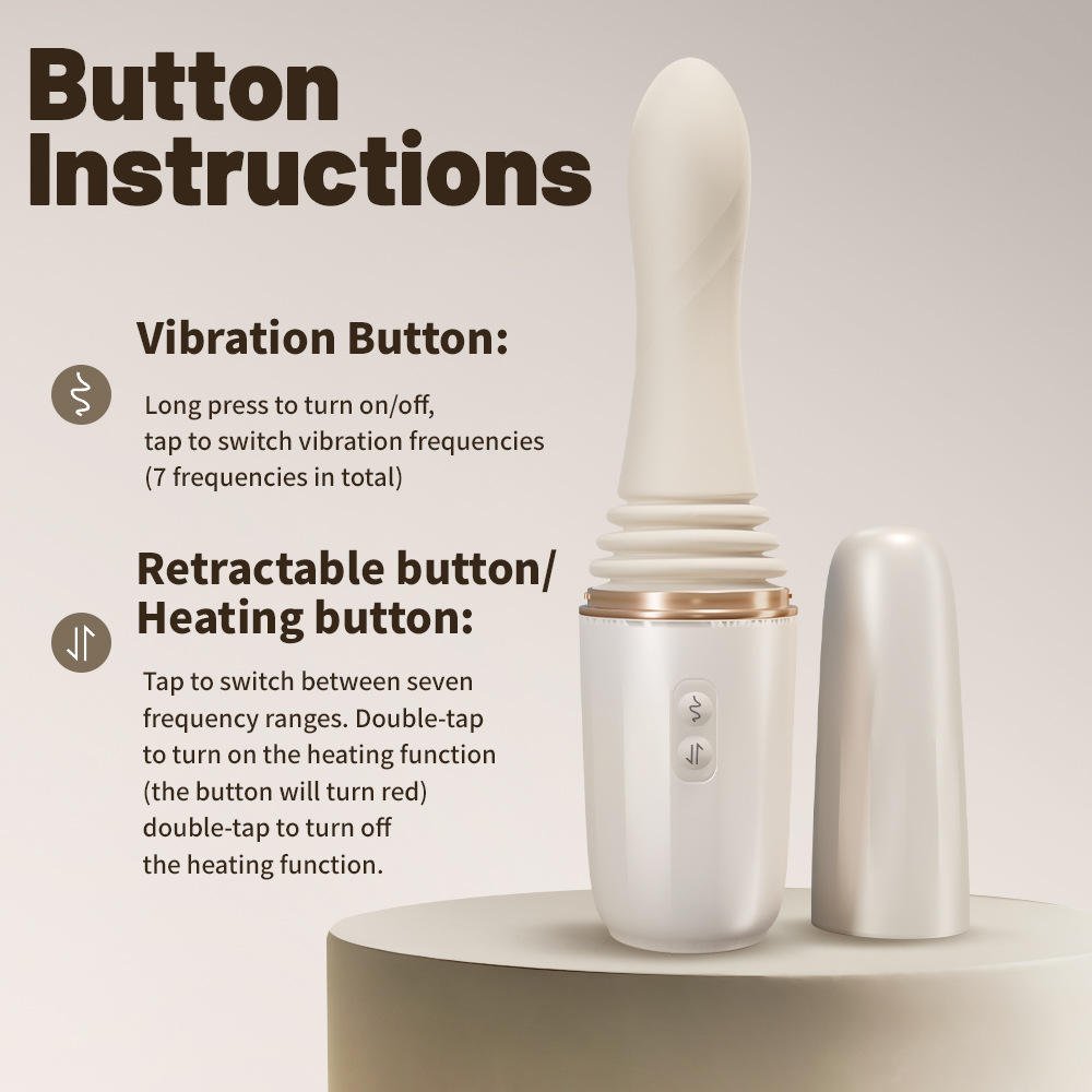 App-Controlled Thrusting Sex Machine with Heating Dildo