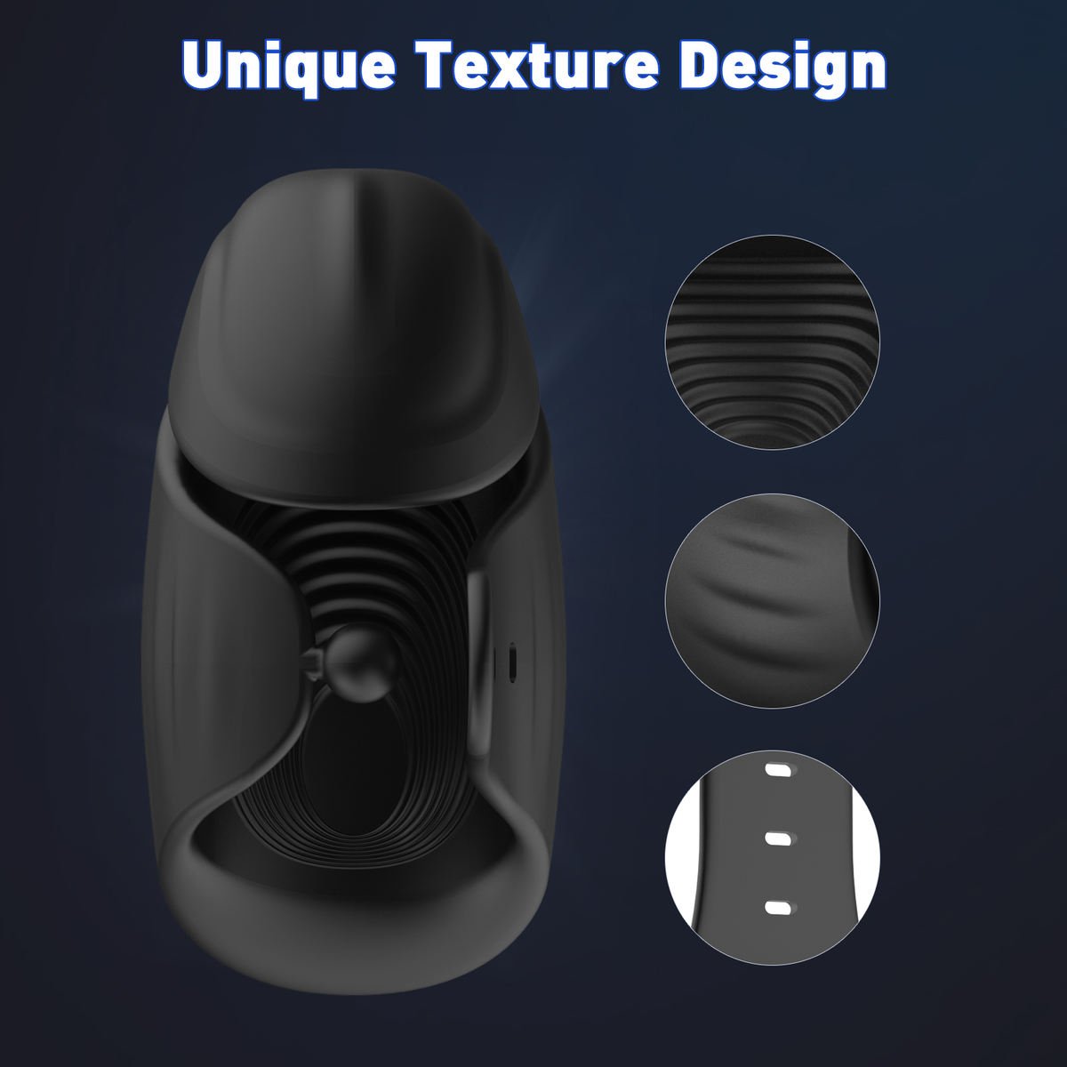 Vibrating Silicone Prostate Massager for Men