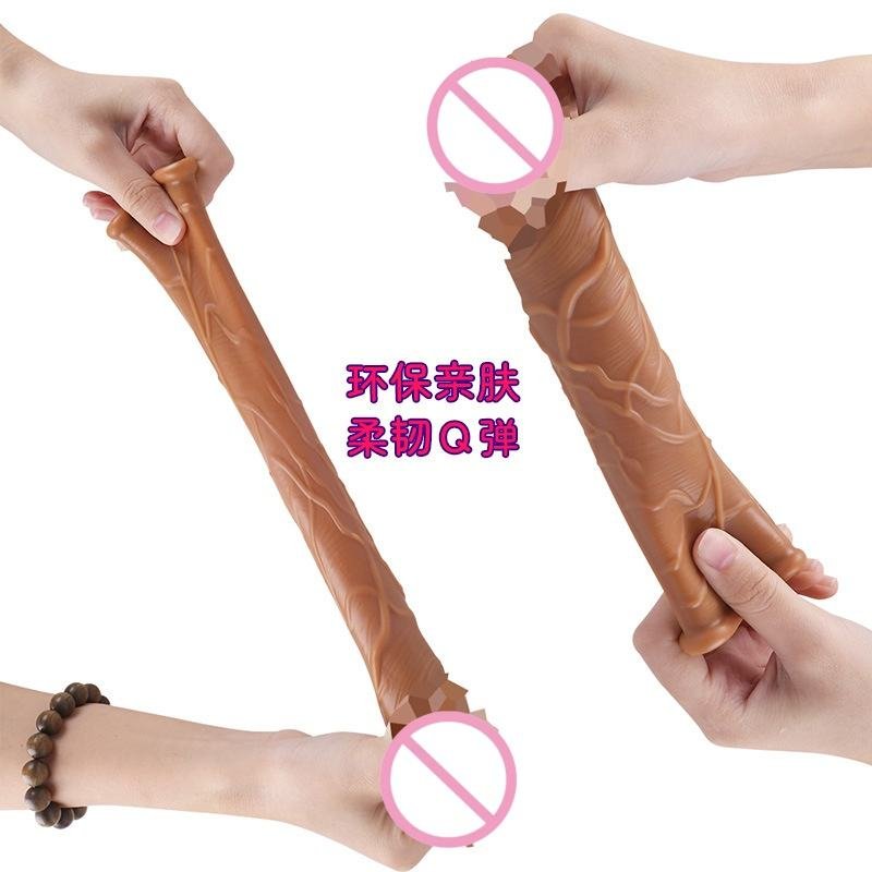 Liquid Silicone Penis Sleeve - G-Point Delay Condom with Clitoral Stimulation - Image 5