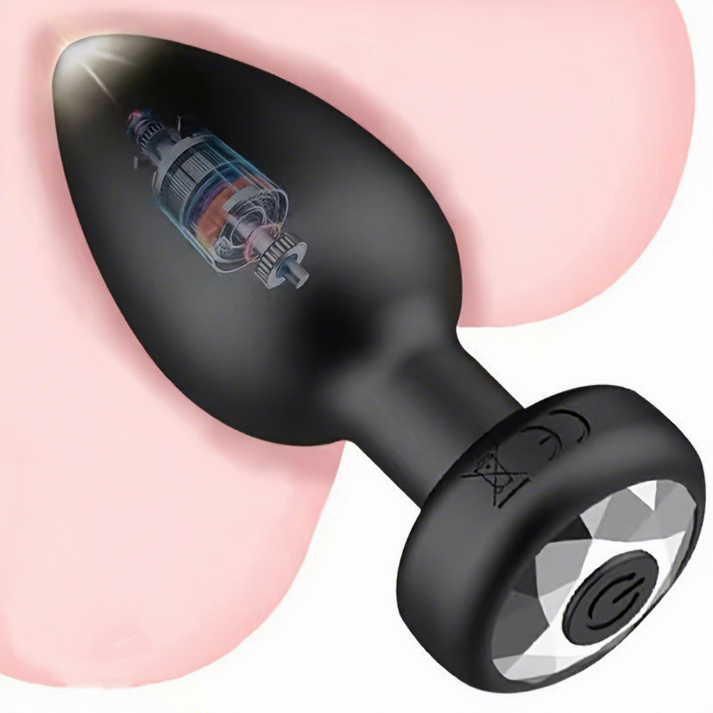 Wireless Remote Control Vibrating Anal Plug Egg
