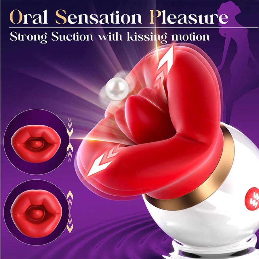 Charge 3-in-1 Big Mouth Oral Sucking and Licking Vibrator