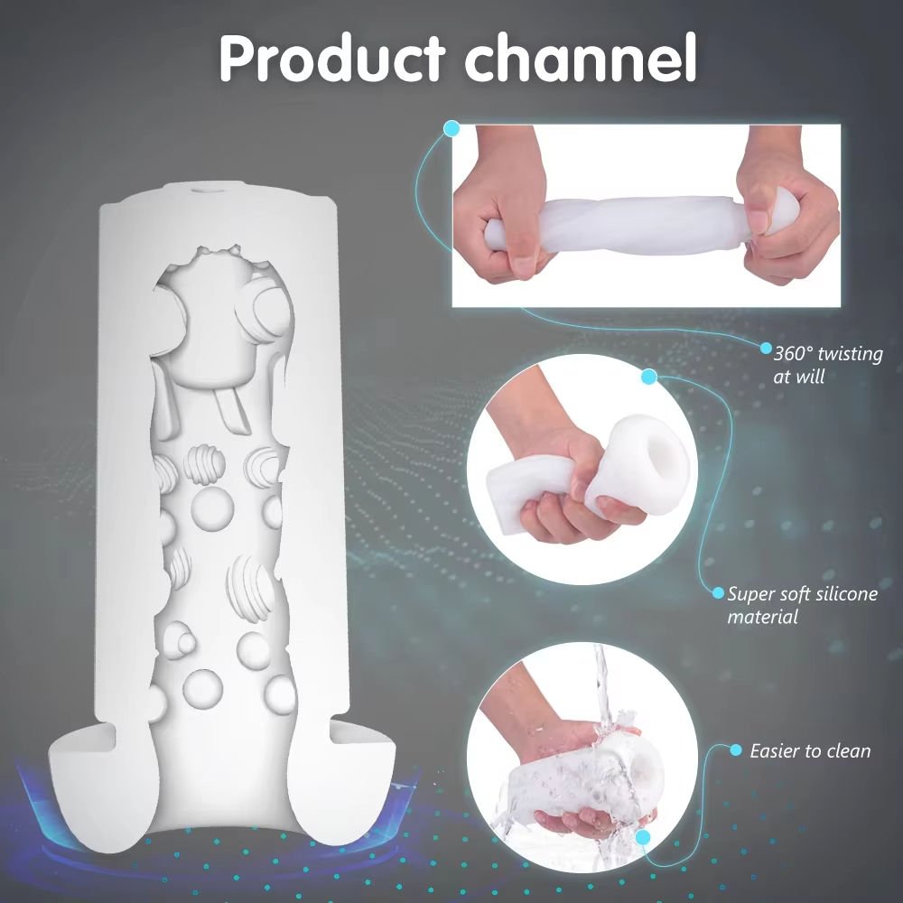 Automatic TPE Sucking Masturbator Cup with Waterproof Design