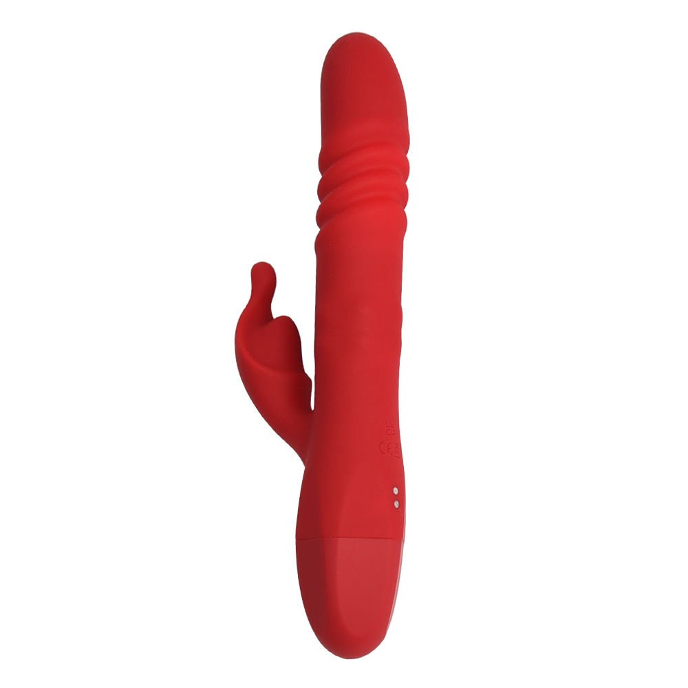 Rotating Thrusting G-Spot Vibrator with Telescopic Beads