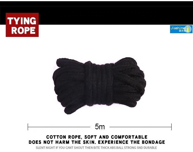 11-Piece Exotic BDSM Bondage Set with Tail Plug and Vibrator
